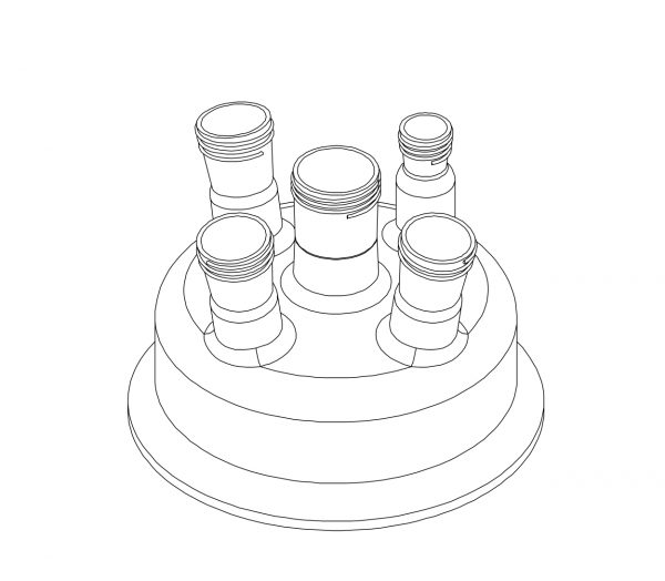 Lid Glass Dome Type